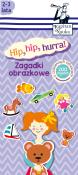 Kapitan Nauka. Zagadki obrazkowe Hip, hip, hurra!. Autor: Trepczyńska Magdalena, Aneta Sitarz. Dadada.pl Okładka książki Kapitan Nauka. Zagadki obrazkowe Hip, hip, hurra!