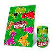Opakowanie Koc polarowy Crazy Dino 50x100 cm