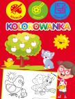 Okładka książki Kolorowanka. Koloruję, zgaduję, rozwiązuję