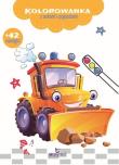 Okładka książki Kolorowanka z autami i pojazdami