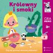 Królewny i smoki. Gra memo. Autor: Katarzyna Nowakowska-Sito. Dadada.pl Okładka książki Królewny i smoki. Gra memo