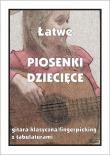 Łatwe piosenki dziecięce na gitarę klasyczną. Autor: Małgorzata Pawełek. Dadada.pl Okładka książki Łatwe piosenki dziecięce na gitarę klasyczną