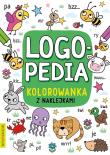 Okładka książki Logopedia. Kolorowanka z naklejkami 4