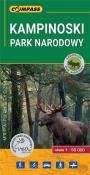Mapa - Kampinoski Park Narodowy 1:50 000. Autor:   Praca zbiorowa. Dadada.pl Okładka książki Mapa - Kampinoski Park Narodowy 1:50 000