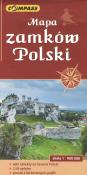 Mapa zamków Polski. Autor:   Praca zbiorowa. Dadada.pl Okładka książki Mapa zamków Polski