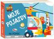 Moje pojazdy Na pomoc. Autor: Wójcik Elżbieta. Dadada.pl Okładka książki Moje pojazdy Na pomoc