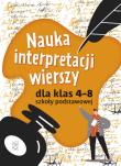Okładka książki Nauka interpretacji wierszy