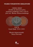 Okładka książki Orzeł Biały Źródła do historii herbu państwa polskiego (1815-2015) Tom 2 Orzeł Biały 1914-1944