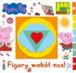 Okładka książki Peppa Pig. Jaki to kształt? Figury wokół nas!