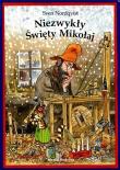 Pettson i Findus. Niezwykły Święty Mikołaj. Autor: Sven Nordqvist. Dadada.pl Okładka książki Pettson i Findus. Niezwykły Święty Mikołaj