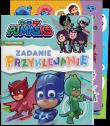 PJ Masks. Pidżamersi. Zadanie Przyklejanie. Autor: Opracowanie zbiorowe. Dadada.pl Okładka książki PJ Masks. Pidżamersi. Zadanie Przyklejanie