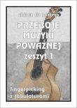Przeboje muzyki poważnej na ukulele z.1. Autor: M. Pawełek. Dadada.pl Okładka książki Przeboje muzyki poważnej na ukulele z.1