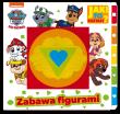 Okładka książki Psi Patrol. Jaki to kształt? Zabawa figurami