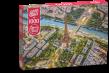 Opakowanie Puzzle 1000 View over Paris Eiffel Tower