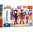 Opakowanie Puzzle 30 Przygody Spidey'a i przyjaciół TREFL