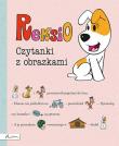 Reksio Czytanki z obrazkami. Autor: Szarf Maria. Dadada.pl Okładka książki Reksio Czytanki z obrazkami