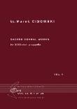 Sacred Choral Works Vol. 4 na czterogłosowy.... Autor: ks. Marek Cisowski. Dadada.pl Okładka książki Sacred Choral Works Vol. 4 na czterogłosowy...