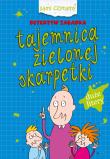 Sami czytamy. Tajemnica zielonej skarpetki. Autor: Iwona Czarkowska. Dadada.pl Okładka książki Sami czytamy. Tajemnica zielonej skarpetki
