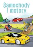 Samochody i motory Kolorowanki poznawcze. Autor: Michałowska Tamara. Dadada.pl Okładka książki Samochody i motory Kolorowanki poznawcze