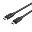 Okładka książki UNITEK KABEL USB TYP-C - USB TYP-C 1M, Y-C477BK