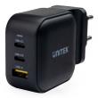 UNITEK ŁADOWARKA 3XUSB, GAN, PD 66W, QC 3.0,CZARNA. Autor: Irena Brignull. Dadada.pl Okładka książki UNITEK ŁADOWARKA 3XUSB, GAN, PD 66W, QC 3.0,CZARNA