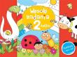 Wesołe zadania 2-latka. Naklejaj i baw się!. Autor: Joanna Myjak (ilustr.). Dadada.pl Okładka książki Wesołe zadania 2-latka. Naklejaj i baw się!