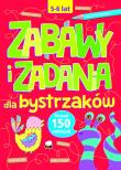 Zabawy i zadania dla bystrzaków 5-6 lat. Autor: Agnieszka Kamińska. Dadada.pl Okładka książki Zabawy i zadania dla bystrzaków 5-6 lat