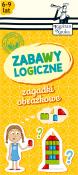 Zagadki obrazkowe Zabawy logiczne 6-9 lat. Autor: Natalia Minge, Krzysztof Minge. Dadada.pl Okładka książki Zagadki obrazkowe Zabawy logiczne 6-9 lat