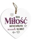 Opakowanie Zawieszka Serce 03-Miłość kwitnie