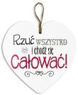 Opakowanie Zawieszka Serce 23-Rzuć wszystko