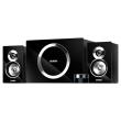 Okładka książki Zestaw głośników komputerowe SVEN SV-01301085BK (2.1; kolor czarno-srebrny)