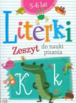 Okładka książki Zeszyt na nauki pisania 5-6 lat - literki