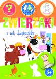 Zwierzaki i ich dzieciaki. Zgadywanki, wyklejanki. Autor: Ewa Gorzkowska-Parnas. Dadada.pl Okładka książki Zwierzaki i ich dzieciaki. Zgadywanki, wyklejanki