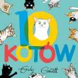10 kotów. Autor: Emily Gravett, Katarzyna Piętka. Dadada.pl Okładka książki 10 kotów