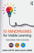 10 Mindframes for Visible Learning. Autor: Hattie John, Zierer Klaus. Dadada.pl Okładka książki 10 Mindframes for Visible Learning