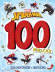 Okładka książki 100 naklejek. Marvel Spider-Man