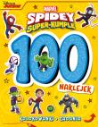 Okładka książki 100 naklejek. Marvel Spidey i Super-kumple