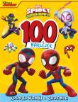 Okładka książki 100 naklejek. Marvel Spidey i superkumple