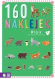 160 naklejek. W lesie. Autor: Zuzanna Pacholska-Rączka. Dadada.pl Okładka książki 160 naklejek. W lesie