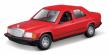 Opakowanie 1987 Mercedes-Benz 190E Red 1:24 BBURAGO