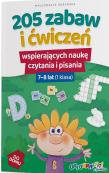 205 zabaw i ćwiczeń wspierających naukę czytania i pisania dla klasa I. Autor: Rożyńska Małgorzata. Dadada.pl Okładka książki 205 zabaw i ćwiczeń wspierających naukę czytania i pisania dla klasa I