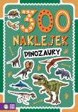 300 naklejek. Dinozaury. Autor: Opracowanie zbiorowe. Dadada.pl Okładka książki 300 naklejek. Dinozaury