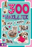300 naklejek. Psy i koty. Autor: Opracowanie zbiorowe. Dadada.pl Okładka książki 300 naklejek. Psy i koty