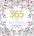 Okładka książki 365 dni bez stresu. Kolorowanki dla dorosłych