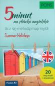 Okładka książki 5 minut na słówka angielskie Ucz się metodą map myśli Poziom A1 wyd.2 PONS