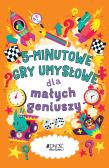5-minutowe gry umysłowe dla małych geniuszy. Autor: Dr Gareth Moore, Chris Dickason, Magdalena Miksa. Dadada.pl Okładka książki 5-minutowe gry umysłowe dla małych geniuszy