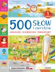 500 słów i zwrotów Angielski słowniczek obrazkowy Część 1. Autor: Bielecka Marta. Dadada.pl Okładka książki 500 słów i zwrotów Angielski słowniczek obrazkowy Część 1