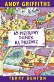 52-piętrowy domek na drzewie. Autor: Terry Denton, Andy Griffiths, Macie. Dadada.pl Okładka książki 52-piętrowy domek na drzewie