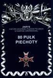 80 pułk piechoty. Autor: Dymek Przemysław. Dadada.pl Okładka książki 80 pułk piechoty