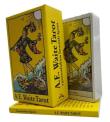 A.E. Waite Tarot z przewodnikiem. Autor: Waite Arthur Edward, Tarocistka Agiatis. Dadada.pl Okładka książki A.E. Waite Tarot z przewodnikiem